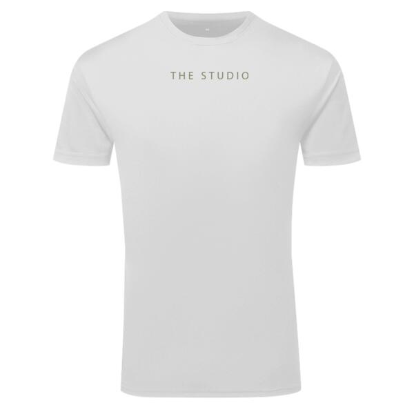 The Men's fitness tee in white Thumbnail